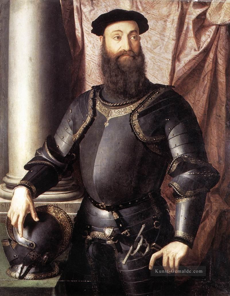 Porträt von Stefano Colonna IV Florenz Agnolo Bronzino Ölgemälde